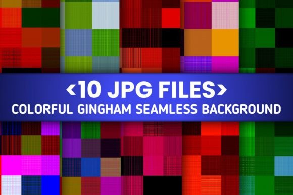 Download Colorful Gingham Seamless Part 19 - Colorful gingham Collection