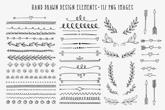 Download Hand Drawn Design Elements - Design elements Collection
