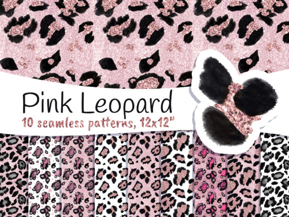 Download Leopard Spots Seamless Patterns - Leopard Collection