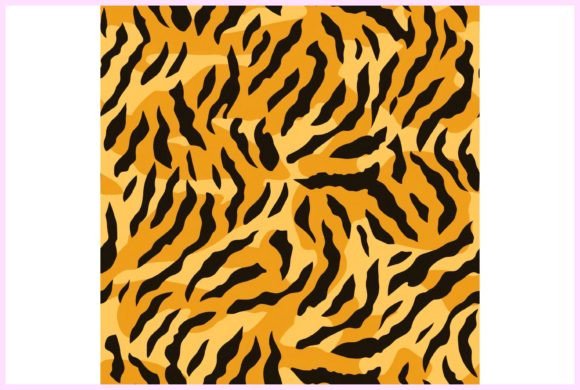 Download Tiger Skin Print Seamless Pattern - Tiger skin Collection