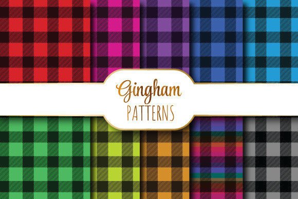 Download Colorful Gingham Patterns - Colorful gingham Collection