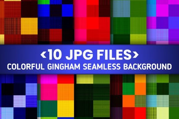 Download Colorful Gingham Seamless Part 14 - Premium Resources