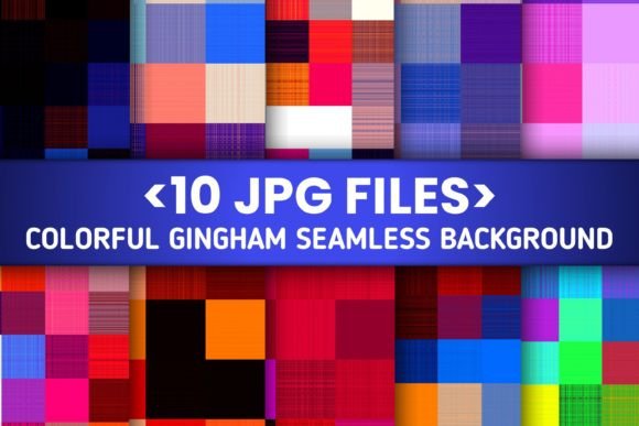Download Colorful Gingham Seamless Part 22 - Colorful gingham Collection